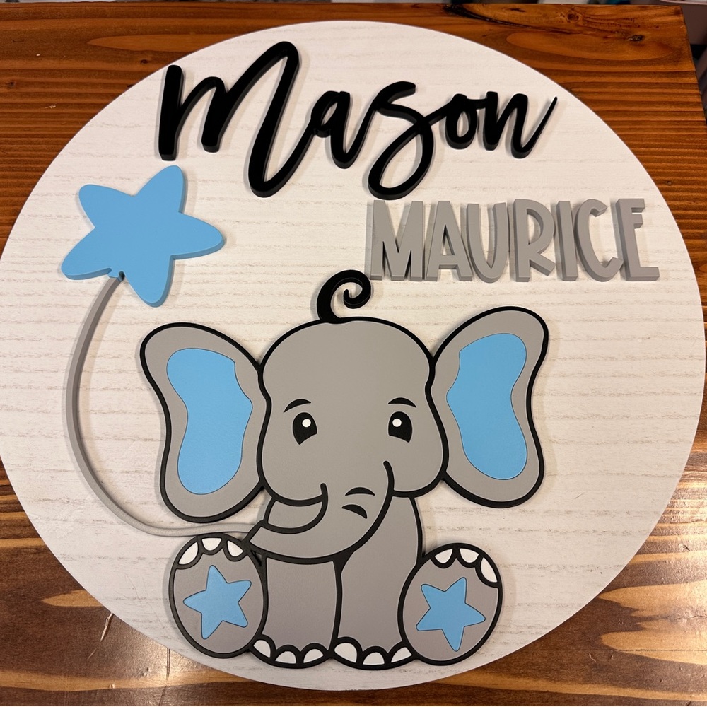 Custom Nursery Sign - Picture 5 of 10